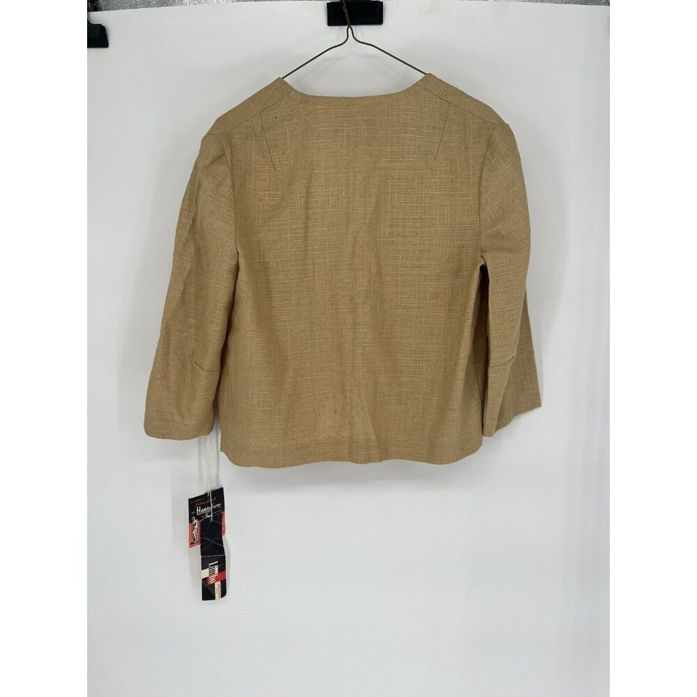 Vintage 60s GLORIA SWANSON Puritan Forever Young Cropped Black Jacket No Size - Picture 5 of 5